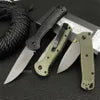 BM 535 Bugout/BM 9070 Claymore Folder Tactical Gray Coated Drop Point Blade Outdoor Pocket Hunting Survival Gear EDC 533 3300 9400